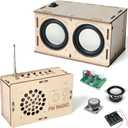 STEM Toys for Ages 8-13 Stocking Stuffers Teen Valentine Gifts for 9 10 11 12 14 15 16+ Year Old Boys Girls Kids Science Engineering Kit Circuit DIY Electronics Project Building Speaker Radio