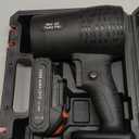 Leaf Blower Cordless with Battery and Charger,21V Electric Handheld Leaf Blower, 950000RPM Powerful Fan with Adjustable Speed, Lightweight Blower for Patio, Lawn, Blowing Leaves and Snow(Black)