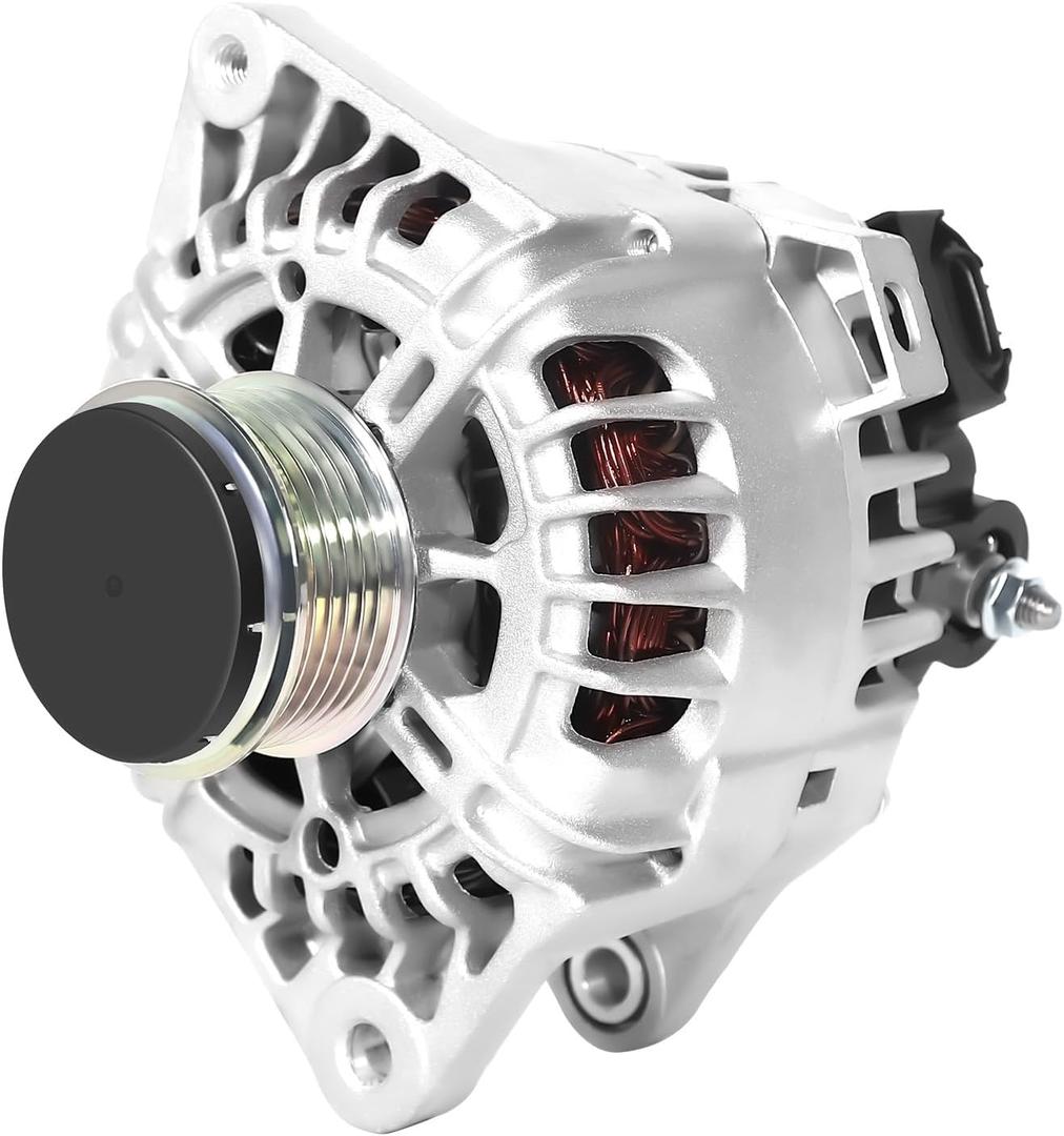 110A Alternator L4 1.6L Replacement for Kia Soul 2012-2016, Forte Koup 2014-2016, Forte5 2015-2016, Rio 2014-2017, for Hyundai Veloster 2013-2017, Replace 373002B760RU, 37300-2B760, 11609