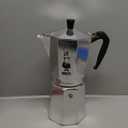 Bialetti - Moka Express: Iconic Stovetop Espresso Maker, Makes Real Italian Coffee, Moka Pot 18 Cups (27 Oz - 810 Ml), Aluminium, Silver