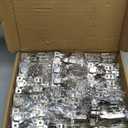 Ravinte 60 Pack 30 Pairs European Kitchen Cabinet Hinges Soft Close Full Overlay Door Heavy-Duty Frameless Adjustable Concealed Cabinet Cup Hinges