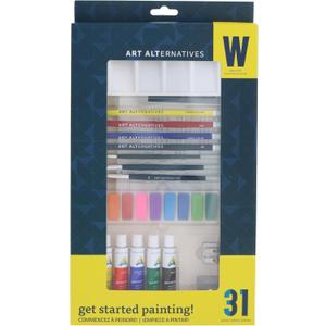 Art Alternatives Get Started Watercolor Pans, Multicolor