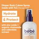 Bb Bottoms Diaper Rash Cream Spray - Paraben, Dye & Fragrance Free, No-Rub Touch Free Application for Sensitive Skin - Quick Relief & Comfort (100 ml)