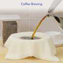 4 Yards Reusable Cheesecloth, Grade 100, Cheese Cloth for Straining Craft, 100% Cotton Unbleached Muslin Cloth Strainer for Cooking, Baking, Juicing, Cheese Making