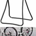 Bike Repair Stand,Bike Rack,Bicycle Stand,Bicycle Holder Fit for Mountain Road Bikes, Bicycle Floor Stand Indoor Outdoor Garage Storage (Black)