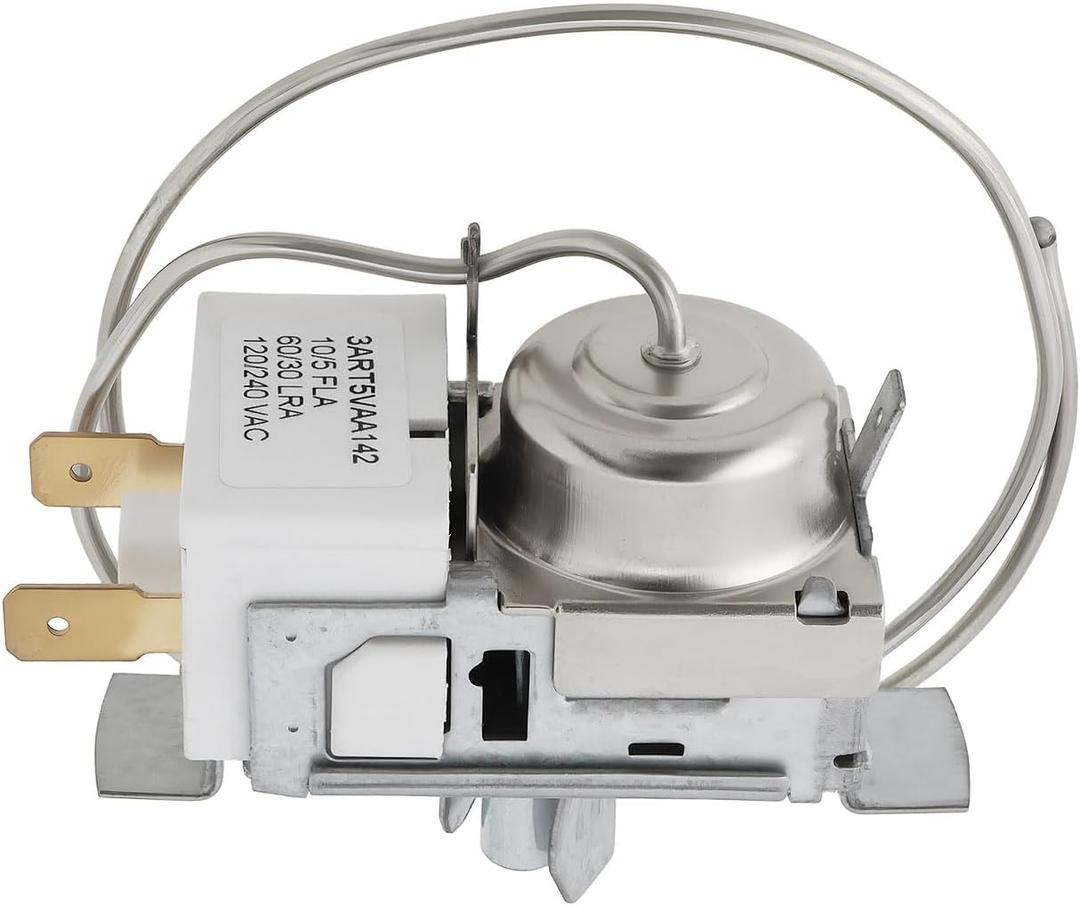 OTOTEC Temperature Cold Control Thermostat Replacement WR09X10042 Compatible with GE Refrigerators Replaces WR09X20002 AP3427563 PS288218