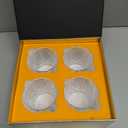 KANARS Old Fashioned Whiskey Glasses with Luxury Box - 10 Oz Rocks Barware For Scotch, Bourbon, Liquor and Cocktail Drinks - Set of 4 - Men Gift