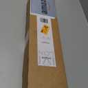 Ivilon Curtain Rod with Ball Finials - 1 inch Pole. 48 to 86 Inch. Satin Nickel