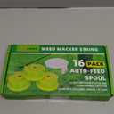 Weed Wacker String Replacement for Ryobi One Plus+ AC80RL3 0.08'' String Trimmer Line Compatible with Ryobi Weed Wacker 18V, 24V, 40V Trimmers (Green)