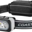 Coast RL20R 1000 Lumen Tri-Color LED Rerchargeable Headlamp with Flood and Spot Beams, Variable Light Control, Fixed Focus, Ultra-Strap, Red/Green Modes