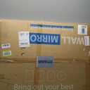 Koonmi 30x36 LED Bathroom Mirror, Backlit + Front Lit, LED Bathroom Mirror with Lights for Wall, 3 Colors, Anti-Fog, Dimmable Brightness, Memory Function, Tempered Glass