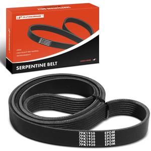 A-Premium Serpentine Belt 75.98 In For Toyota Camry 2002-2004, RAV4 2004, Highlander 2001-2004, Solara 2002-2004, 2.4L