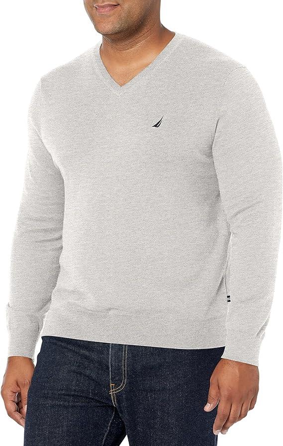 Nautica Men's Lightweight Bomber Jacket – Wind & Water-resistant, Gray, XL