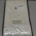 100% Blackout Shield Blackout Curtains for Bedroom 84 Inches Long, Back Tab/Rod Pocket Living Room Drapes, Thermal Insulated Blackout Curtains 2 Panels Set, 50" W x 84" L, Cream