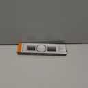 Bandletic Silicone Magnetic Band Compatible with Samsung Galaxy Watch 8 40mm 44mm / 8 Classic 46mm 2025, No Gap Soft Sport Wristbands Breathable Replacement Strap for Men Women, Black/Gray