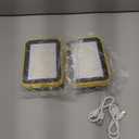 T-SUN Rechargeable Work Light, Portable Flood Light for Outside, Cordless LED Work Light with Tripod Hole, Waterproof Trouble Light USB Powered for Camping Fishing Car Repaire Job Site, 2 Packs