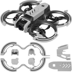 Propeller Guard Protector for The DJI Avata 2 Drone+Landing Gear+Back Protection Board+Anti Collision Protection Bumper for DJI Avata 2
