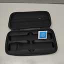 Wireless Microphone Case For JBL Wireless Two Microphone System Handheld Dual Mic Travel Bag for Singing or Karaoke for Receivers, Adapters, AA Batteries-Black(Box Only-Black)