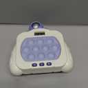 Quick Push Pop Fidget Toys for Kids & Adults, 12 Game Modes Upgraded Light Up Fast Push Bubble Handheld Toy, Stress Relief & Party Favors, Christmas & Birthday Gifts for 3-12 (Astronaut)