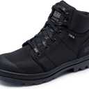 Skechers Womens Rotund Darragh Work Lace-Up Boot Safety Toe (10, Black)