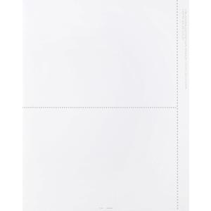 1099 and W-2 Tax Forms, Blank Laser 2-Up -NO Back Instructions - Use for W-2 or 1099-MISC, and 1099-R, DIV, Compatible with QuickBooks and Accounting Software, Pack of 25 Forms