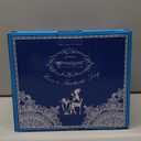 fanquare Tea for One with Gold Trim, Green Teapot Set for Adults, Ceramic Coffee Cup with Saucer, Classic Stripes