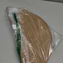 15 inch Faux Leather Round Placemats Set of 4 Non-Slip Washable Wipeable Table Mats, Heat Resistant Waterproof Oilproof Brown Place Mats for Kitchen, Dining, Party, Indoor, Outdoor