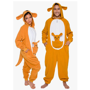 Funziez! Slim Fit Adult Onesie - Animal Halloween Costume - Plush Fruit One Piece Cosplay Suit for Women and Men
XLarge