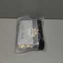 866 - Plus Size 1920s Vintage Fringed Gatsby Sequin Beaded Tassels Hem Flapper Party Prom Cocktail Concert Dress, L, Black Gold