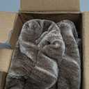 MIULEE Decorative Chenille Check Throw Pillow Covers Vintage Plaid Couch Pillows 18x18 Inch Set of 2 Neutral Boho Farmhouse Cushion Covers Modern Spring Home Decor for Sofa Bed Living Room Taupe Grey