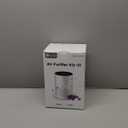 Air Purifiers for Bedroom Home with H13 True HEPA Filter, 20dB Quiet Air Cleaner for Pets Hair Dander Odor, Smoke Dust Pollen, Aromatherapy Function, Black (Standard Size)