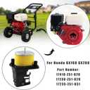 abliubale GX160 GX200 Air Filter Assembly with Housing Cover Air Cleaner Compatible with Honda GX140 GX120 Generator Coleman CT200U-EX BT200X CT200U Mini Bike Trail 196cc Baja MB165 MB200