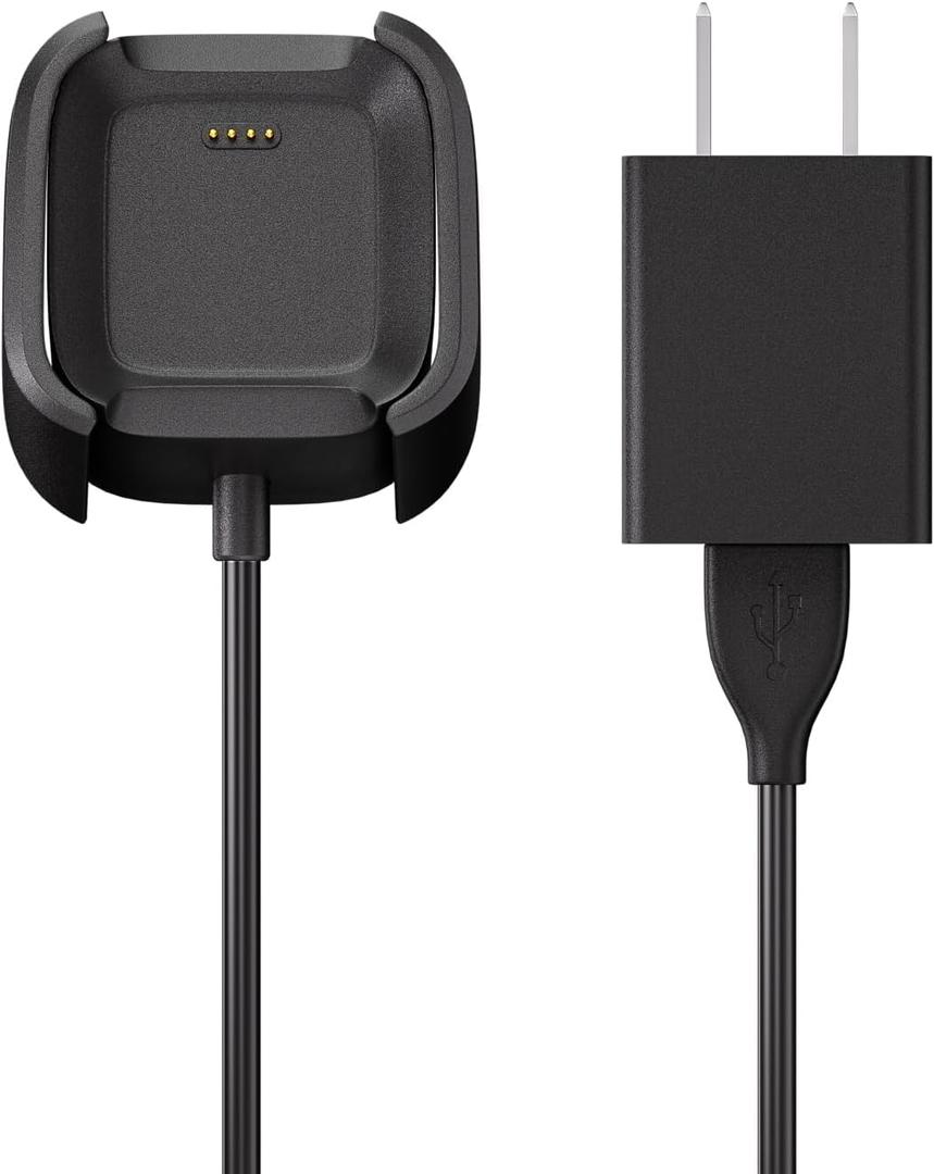Wall Charger for Fitbit Versa, Versa Lite, Replacement Charging Dock Cable Cord