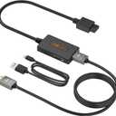 N64 Gamecube to HDMI Adapter, HDMI Converter for Nintendo Gamecube/Nintendo 64/SNES/SFC Console with Link Cable and USB Cable Accessories