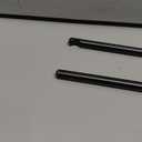 Shimeyao 4 Pieces 6 Inch Long Shackle Combination Lock 4 Digit Outdoor Waterproof Padlock with Resettable Code for School Gym Locker, Sports Locker, Fence, Gate, Toolbox, Case Storage, Black