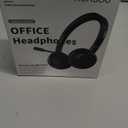 RORSOU K3 Bluetooth Headset with Noise-Canceling Microphone, Lightweight Wireless On Ear Gaming Headphones, 40H Playtime, Compatible with iPad/Travel/PC/Home  Black