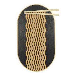 Noodles & Chopstick Wood Wall Art