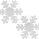 2pcs Led Snowflake Night Light Snowflake Shape Battery Lighted for Windows Decorative Night Light for Party Wedding Birthday