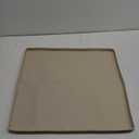 EIOKIT Dog Food Mat,Silicone Waterproof Food Tray,Non Slip Pet Bowl Mats Placemat,0.6" Raised Edge,Suitable for Most Small and Medium Sized Pets,20 x20inch