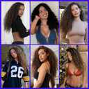 Brown with Highlight Synthetic Lace Front Wig 13x4 Long Curly Wig with Baby Hair Natural Preplucked Hairline 24 Inch Wavy Wig for Black Women Daily Party Use