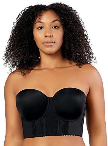 PARFAIT Elissa P50116 Women's Full Bust and Full Figure Strapless Longline Bra 42I
