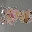 Daifunli 8 Pcs Fairy Party Decorations Fairy First Birthday Hanging Garlands Banner Butterfly Mushroom Flower Paper Cutouts Streamer for Wall Ceiling Decor Wonderland Garden Tale Floral Party Supplies