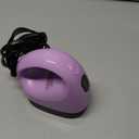 Mini Heat Press Machine, 3 Heat Settings& Fast Heating, 15 Mins Auto-Off, Insulated Safety Base, Mini Iron for Crafting, T Shirts, Hats, Heating Transfer Projects (Purple)