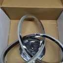 Modern LED Ceiling Light, 22W LED 6500K Cool White Spiral Design Hallway Ceiling Light Fixtures for Corridor Aisle Balcony Kitchen(Silver)