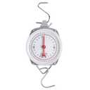 Mechanical Hanging Scales 110lbs/50kg, High Accuracy Spring Dial Weight Scale for Kitchen Fishing Hunting Farms