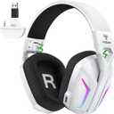 WESEARY Wireless Gaming Headset for Xbox Series X|S, 2.4GHz Ultra-Low Latency Headset with Noise Cancelling Mic for PC, PS5, PS4, Switch, Mac, 3D Surround Sound, Bluetooth 5.4, 50H Battery