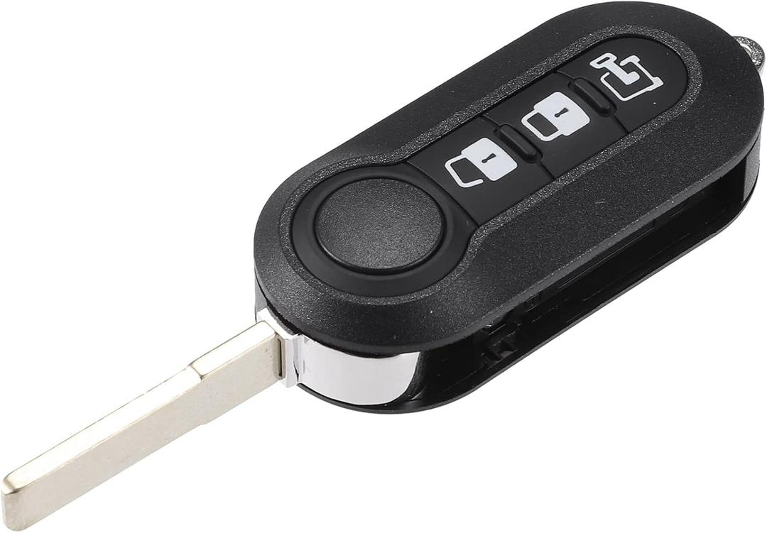 ACROPIX 433 MHz Key Fob Keyless Entry Remote Fit for Ram ProMaster 1500 2500 3500 for Fiat RX2TRF198 - Pack of 1 Black