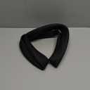 Ouzorp Car Steering Wheel Cover, Microfiber Leather Steering Wheel Covers with Anti-Slip Lining, Universal 14.5-15 inchs Black