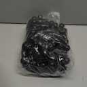 100 Pcs 9 Inch Ball Bungee Cords Tarp Tie Downs Bungee Cords with Balls Heavy Duty Outdoor Tarp Straps for Canopy Shelter Camping Cargo Tent Poles UV Resistant (Black)