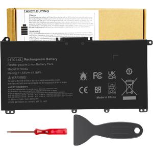 HT03XL L11119-855 HTO3XL Laptop Battery for HP Pavilion 17-CA 17-BY 15-DA 15-DB 15-DW 15-DY 14-CE 14-CF 14-DF 14M-DH0003DX 14M-DH1003DX L11421-542 L11421-2C2 HSTNN-UB7J HSTNN-DB8R HT03041XL LPD1071